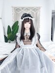 [Cosplay] MingMing Kizami 銘銘 - Vol.15 透明メイド服 写真+自撮り
