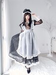 [Cosplay] MingMing Kizami 銘銘 - Vol.15 透明メイド服 写真+自撮り