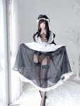 [Cosplay] MingMing Kizami 銘銘 - Vol.15 透明メイド服 写真+自撮り