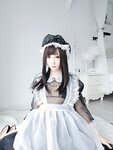 [Cosplay] MingMing Kizami 銘銘 - Vol.15 透明メイド服 写真+自撮り