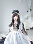 [Cosplay] MingMing Kizami 銘銘 - Vol.15 透明メイド服 写真+自撮り