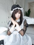 [Cosplay] MingMing Kizami 銘銘 - Vol.15 透明メイド服 写真+自撮り