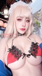 [Cosplay] Byoru - Marin red lingerie (My Dress-Up Darling)