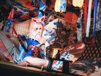 [Cosplay] Yui 金鱼 - Yae Sakura + Tomorrow's Ark Black 八重樱+明日方舟 黑