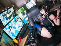 [Cosplay] MingMing Kizami 銘銘 - House girl MingMing plays with you 宅女铭铭陪你玩