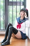 [Cosplay] MingMing Kizami 銘銘 -  湿.的JK