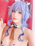 [Cosplay] PingPing 平平 - Ganyu Cowgirl