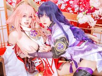 [Cosplay] Byoru & Naoki Chan - Yae Miko x Raiden Shogun