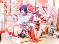 [Cosplay] Byoru & Naoki Chan - Yae Miko x Raiden Shogun