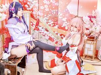 [Cosplay] Byoru & Naoki Chan - Yae Miko x Raiden Shogun