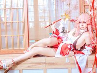 [Cosplay] Byoru & Naoki Chan - Yae Miko x Raiden Shogun