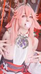 [Cosplay] Byoru & Naoki Chan - Yae Miko x Raiden Shogun