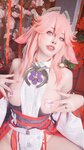 [Cosplay] Byoru & Naoki Chan - Yae Miko x Raiden Shogun