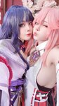 [Cosplay] Byoru & Naoki Chan - Yae Miko x Raiden Shogun