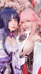 [Cosplay] Byoru & Naoki Chan - Yae Miko x Raiden Shogun