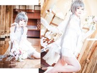 [Cosplay] Yui 金鱼 - Luo Tianyi married 洛天依花嫁