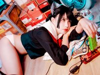 [Cosplay] PingPing 平平 - Kuroneko黑猫