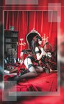 [Cosplay] Yui 金鱼 - Tokisaki Kurumi figure underwear 时崎狂三 手办内衣