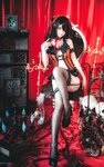 [Cosplay] Yui 金鱼 - Tokisaki Kurumi figure underwear 时崎狂三 手办内衣