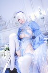 [Cosplay] Aqua 水淼 - 2B Ice and Snow Ver (NieR Automata)