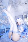 [Cosplay] Aqua 水淼 - 2B Ice and Snow Ver (NieR Automata)