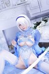 [Cosplay] Aqua 水淼 - 2B Ice and Snow Ver (NieR Automata)