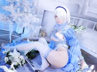 [Cosplay] Aqua 水淼 - 2B Ice and Snow Ver (NieR Automata)