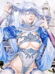 [Cosplay] Aqua 水淼 - 2B Ice and Snow Ver (NieR Automata)