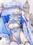 [Cosplay] Aqua 水淼 - 2B Ice and Snow Ver (NieR Automata)