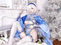 [Cosplay] Aqua 水淼 - 2B Ice and Snow Ver (NieR Automata)
