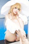[Cosplay] PingPing 平平 - Richelieu Swimsuit