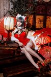 [Cosplay] Nisa 二佐 - Cheshire cheongsam 柴郡旗袍