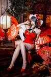 [Cosplay] Nisa 二佐 - Cheshire cheongsam 柴郡旗袍