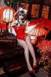 [Cosplay] Nisa 二佐 - Cheshire cheongsam 柴郡旗袍
