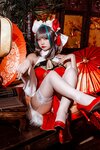 [Cosplay] Nisa 二佐 - Cheshire cheongsam 柴郡旗袍
