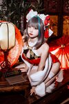 [Cosplay] Nisa 二佐 - Cheshire cheongsam 柴郡旗袍