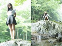 [Photobook] Mai Nanashima 七嶋舞 - Gravure Photobook Kagero dancing in the summer 夏に舞うかげろう (2022-10-21)