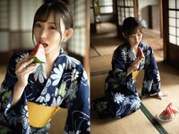 [Photobook] Mai Nanashima 七嶋舞 - Gravure Photobook Kagero dancing in the summer 夏に舞うかげろう (2022-10-21)