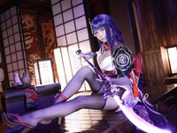 [Cosplay] Aqua 水淼 - Raiden Shogun 雷電将軍