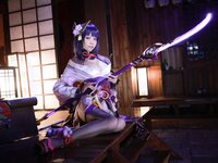[Cosplay] Aqua 水淼 - Raiden Shogun 雷電将軍