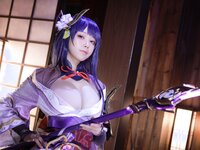 [Cosplay] Aqua 水淼 - Raiden Shogun 雷電将軍