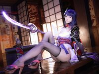 [Cosplay] Aqua 水淼 - Raiden Shogun 雷電将軍