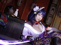 [Cosplay] Aqua 水淼 - Raiden Shogun 雷電将軍