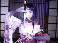 [Cosplay] Aqua 水淼 - Raiden Shogun 雷電将軍