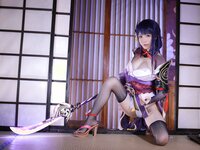[Cosplay] Aqua 水淼 - Raiden Shogun 雷電将軍