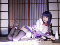 [Cosplay] Aqua 水淼 - Raiden Shogun 雷電将軍