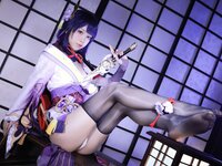 [Cosplay] Aqua 水淼 - Raiden Shogun 雷電将軍