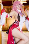 [Cosplay][HERESY] Ringo Mitsuki 林檎蜜紀 - Genshin Impact 3  Yae Miko 原神・淫ぱくと・三八重神子