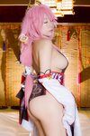 [Cosplay][HERESY] Ringo Mitsuki 林檎蜜紀 - Genshin Impact 3  Yae Miko 原神・淫ぱくと・三八重神子