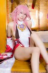[Cosplay][HERESY] Ringo Mitsuki 林檎蜜紀 - Genshin Impact 3  Yae Miko 原神・淫ぱくと・三八重神子